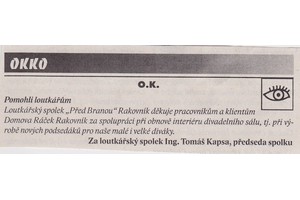 Napsali o n�s