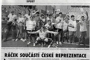 R��ek sou��st� �esk� reprezentace